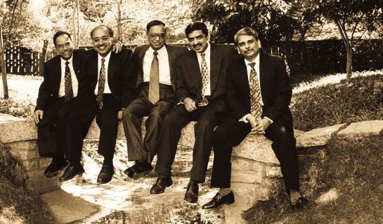 Infosys founders today